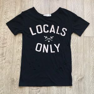 Sundry Locals Only Tee